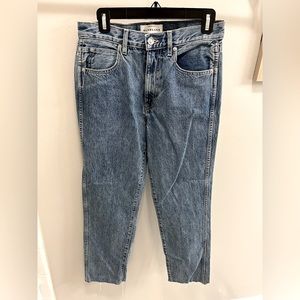 SLVRLAKE denim high waisted straight jeans